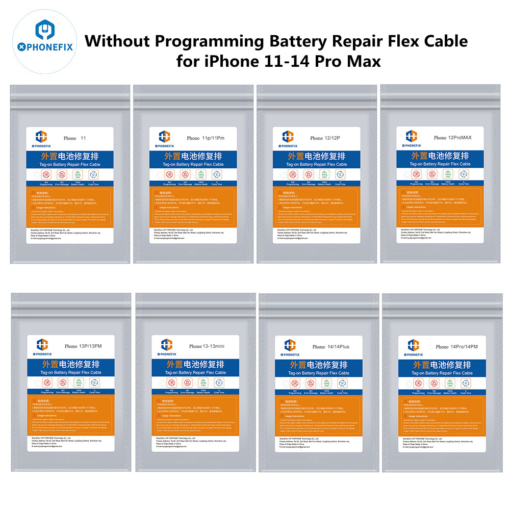 Power Tools Battery Repair - Étiquette de réparation de batterie pré-programmée