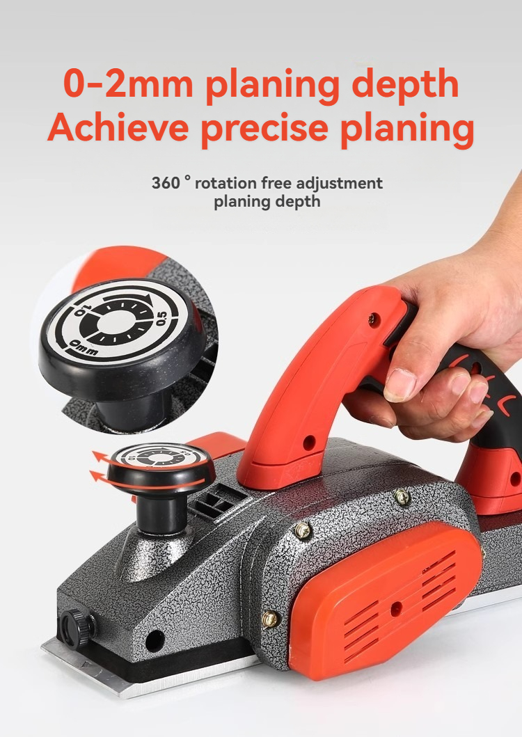 Planer Handheld Electric - Raboteuse électrique portative multifonctionnelle pour le