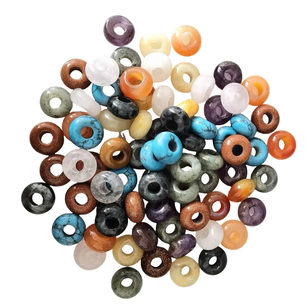 Power Tools Wholesale - Perles de pierres précieuses Abacus percées,