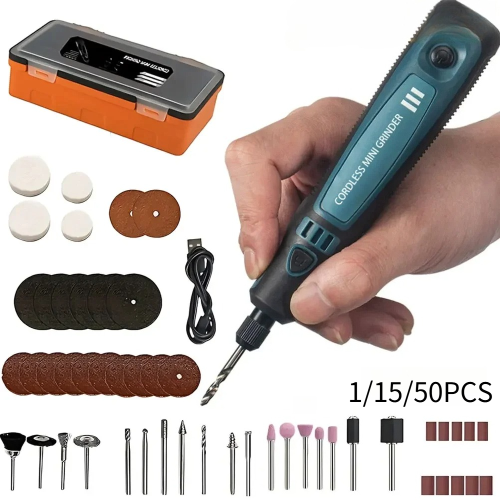 Power Tools Total - Ensemble d'outils de gravure portables sans