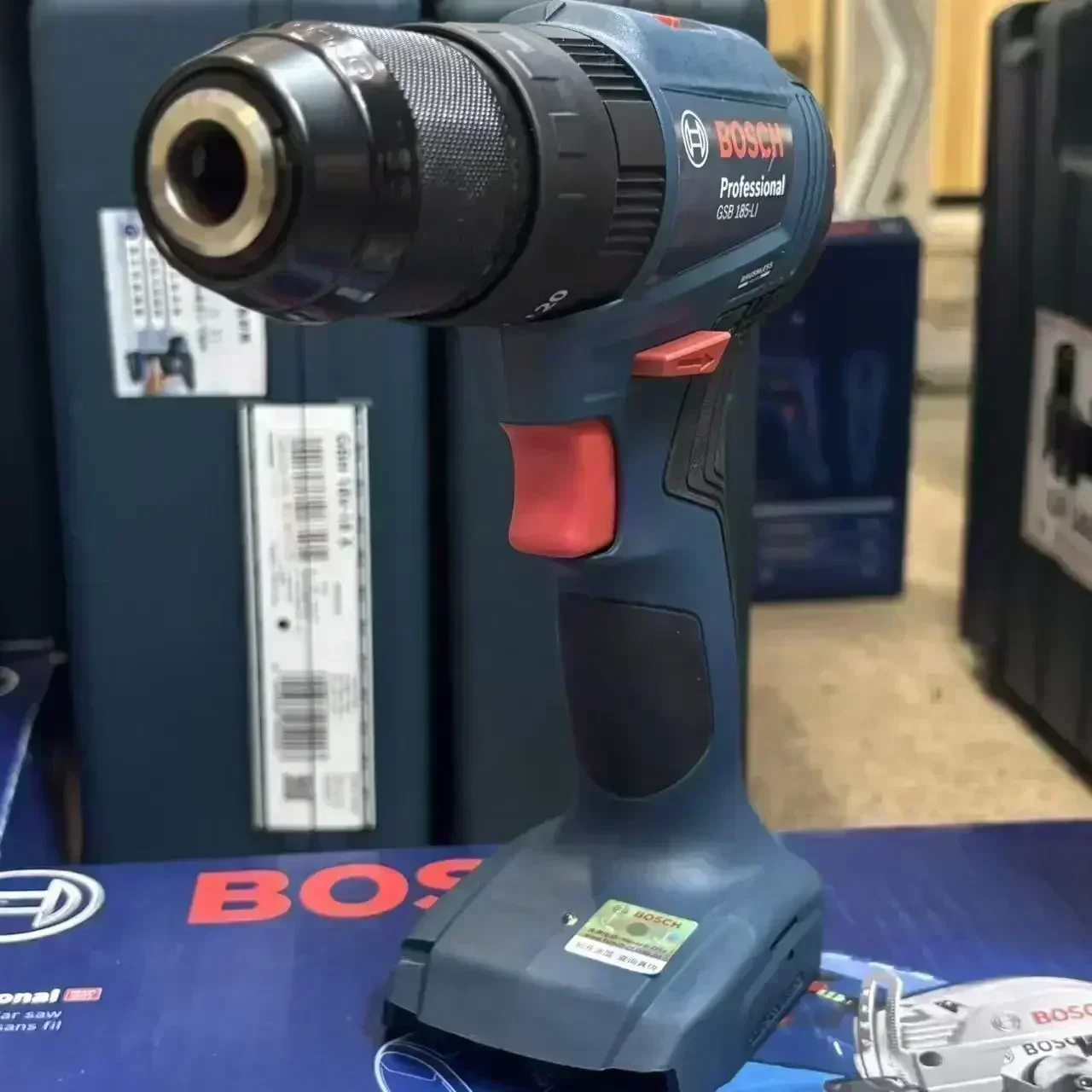 Bosch Drill Gsb 18V - Perceuse à percussion sans fil Bosch