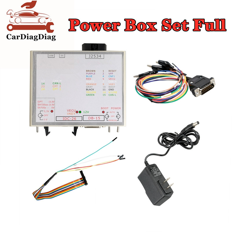 Power Tools English - Boîtier d'alimentation pour JTAG utilisé pour