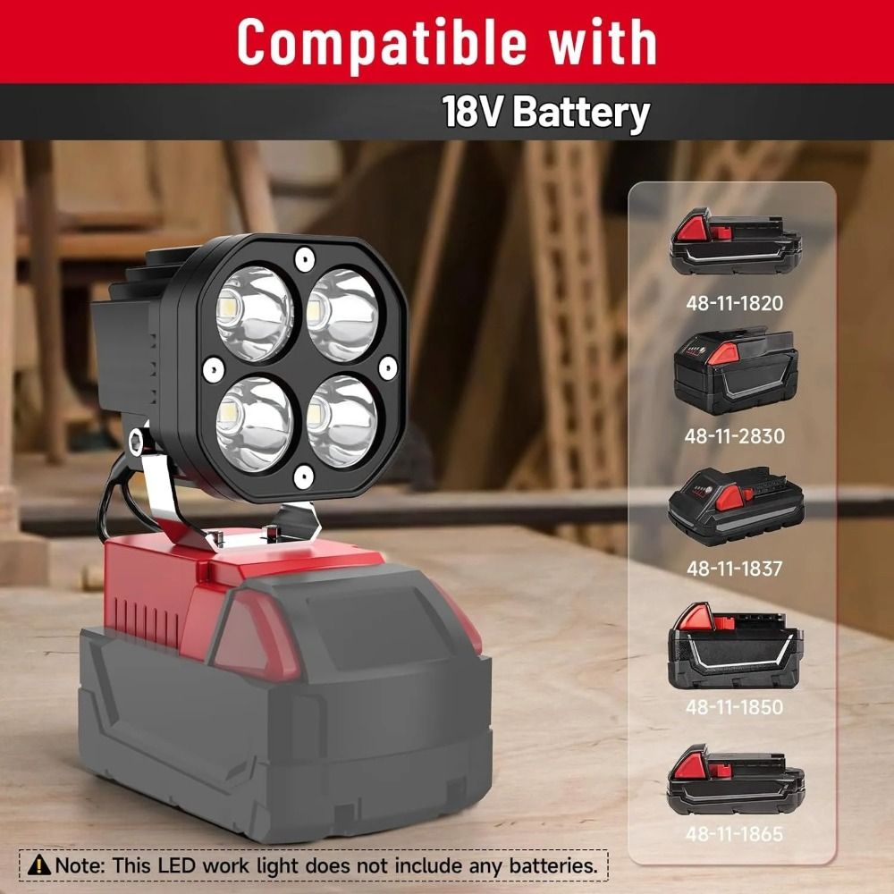 Éclairage de chantier 6500K, 6 - Power Tools Construction avis et prix