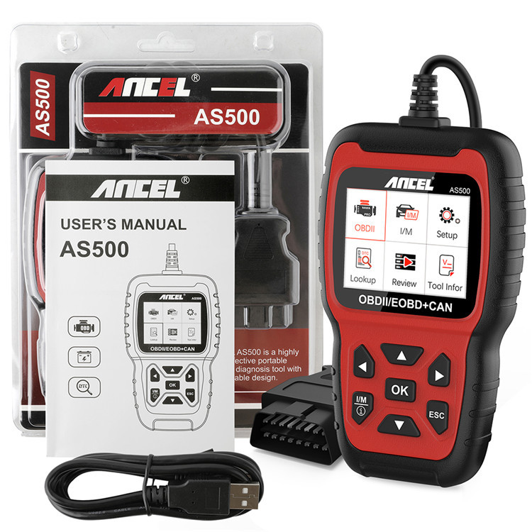 Ancel AS500 OBD2 Scanner autom - Power Tools English avis et prix