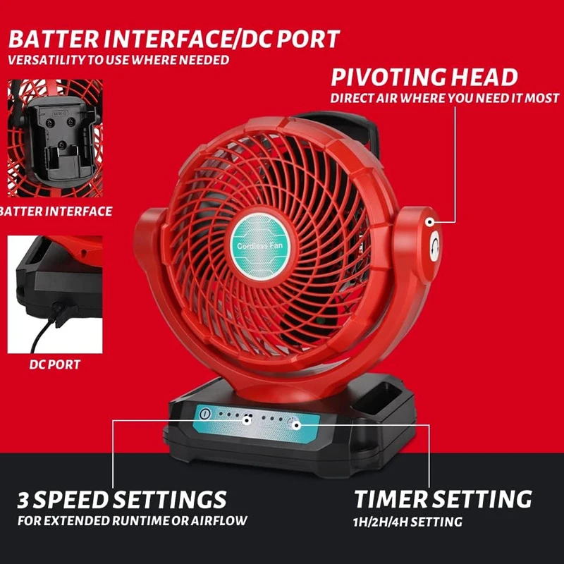 Ventilateur sans fil pour batt - Power Tools Construction avis et prix