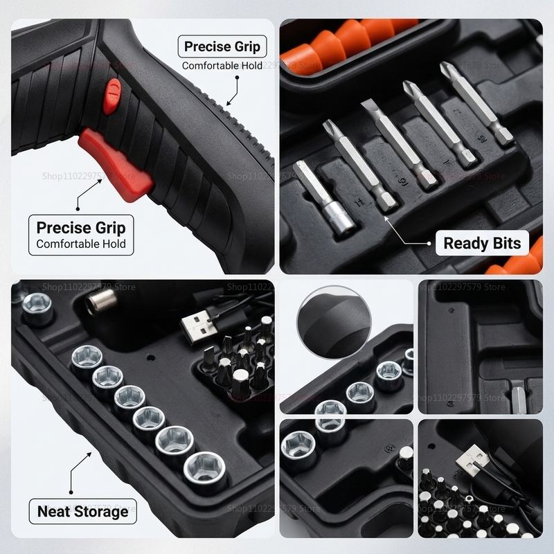 Ensemble de tournevis électriq - Power Tools Battery Repair avis et prix