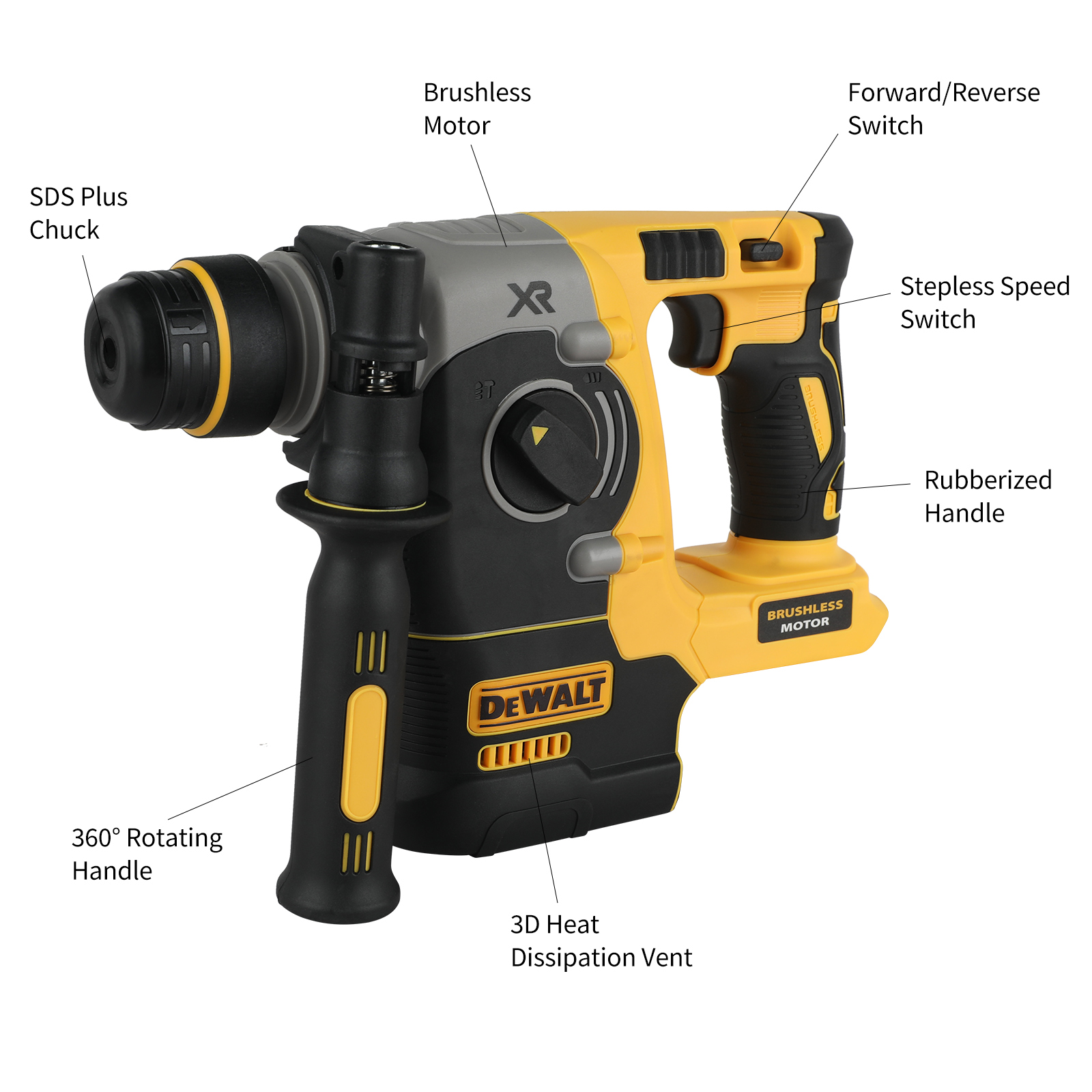 Marteau perforateur sans fil D - Power Tools Plus avis et prix