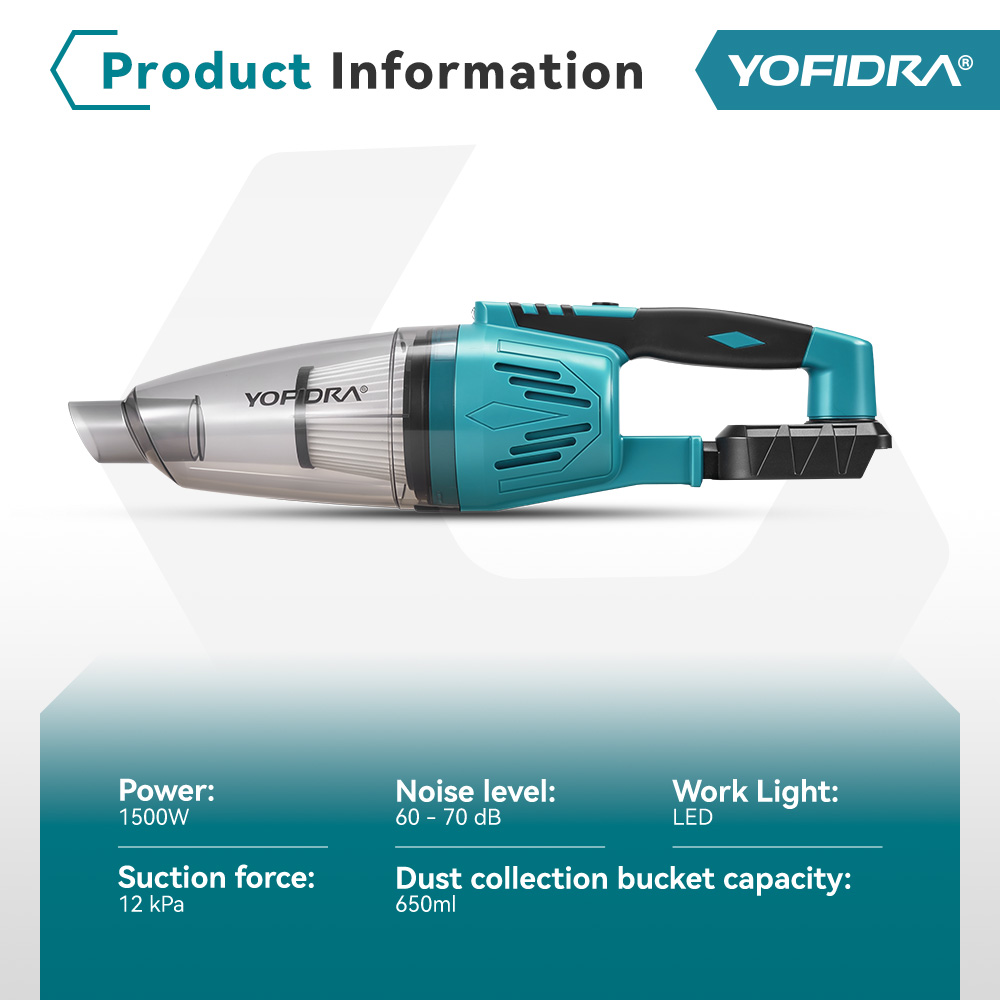 YOFIDRA 1500W 12KPA aspirateur - Power Tools Automotive avis et prix