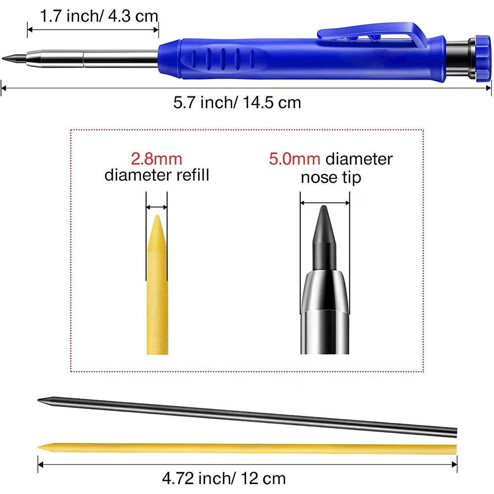 Ensemble de crayons de charpen - Power Tools Construction avis et prix