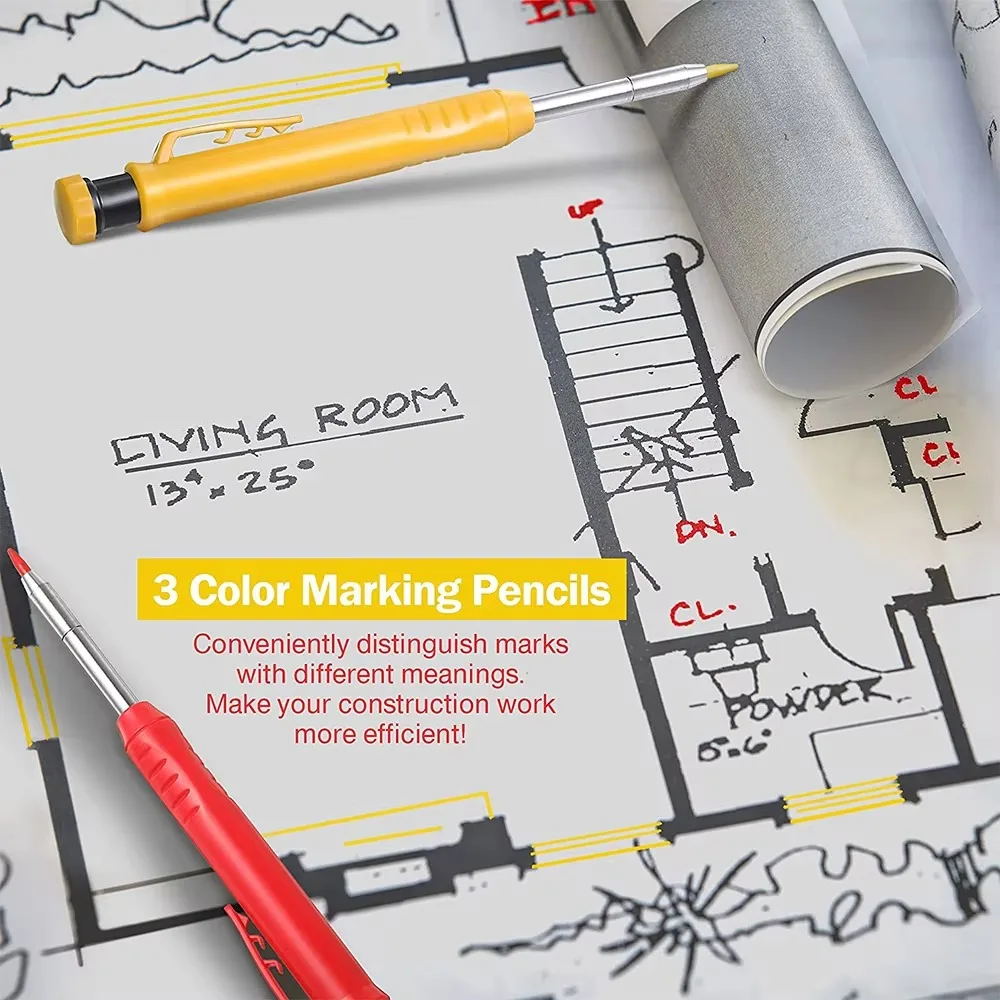 Ensemble de crayons de charpen - Power Tools Construction avis et prix