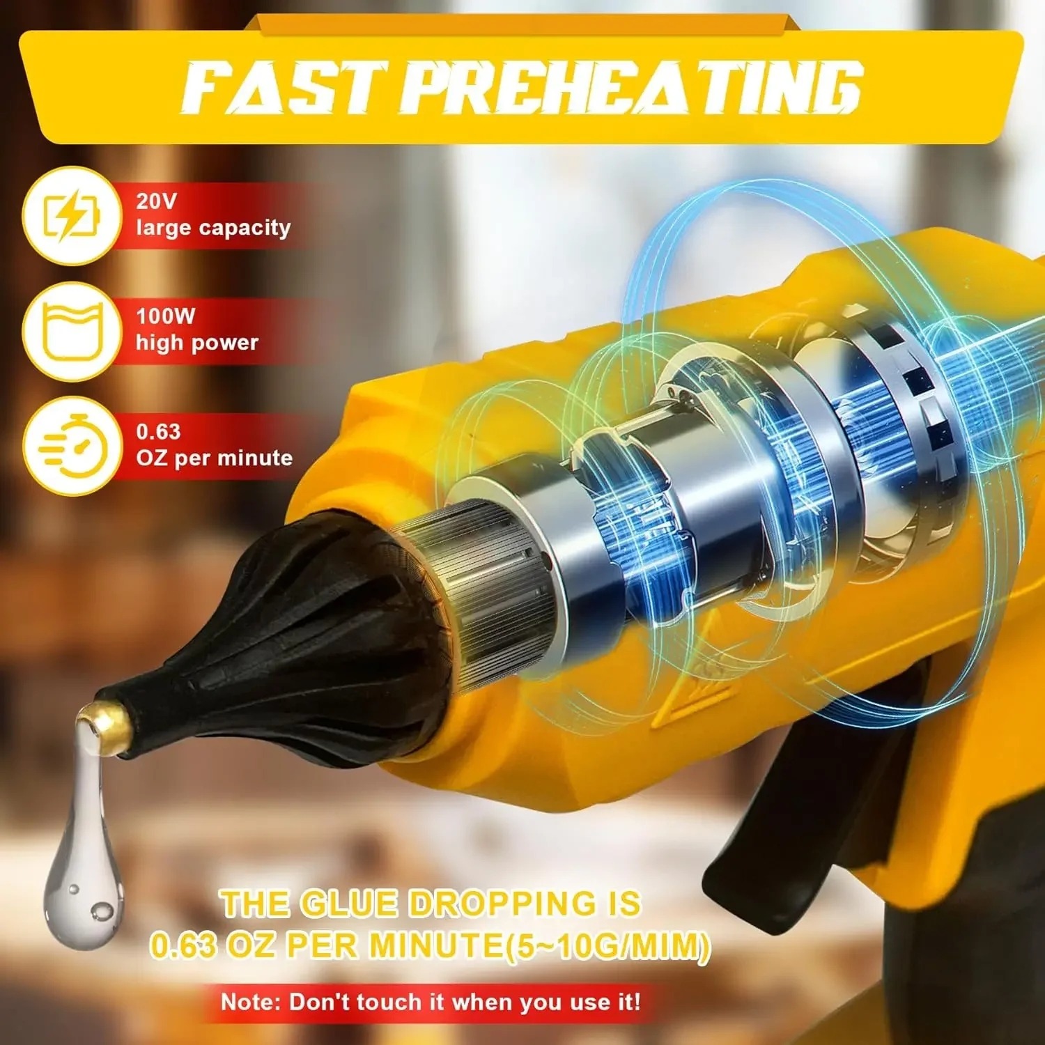 Pistolet à colle chaude électr - Power Tools Battery Repair avis et prix