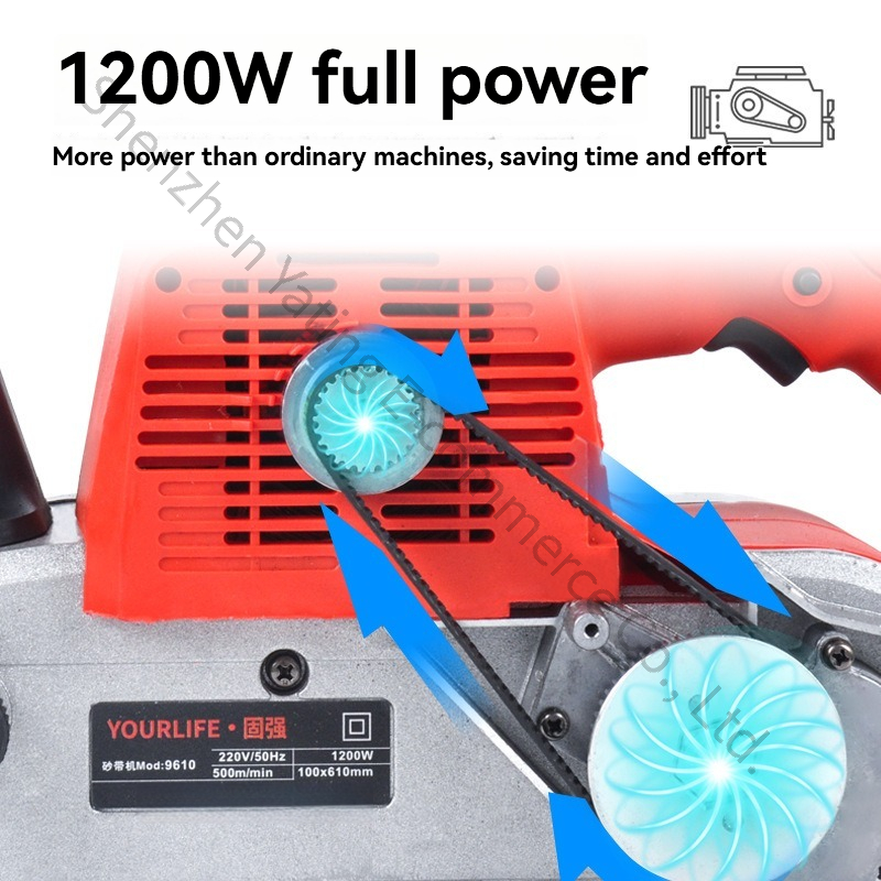 Ponceuse à bande 1500W, Poliss - Belt Sander Portable avis et prix