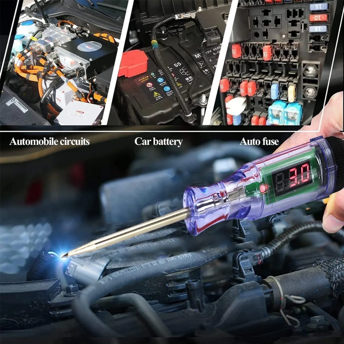Testeur de circuit de tension  - Power Tools Automotive avis et prix