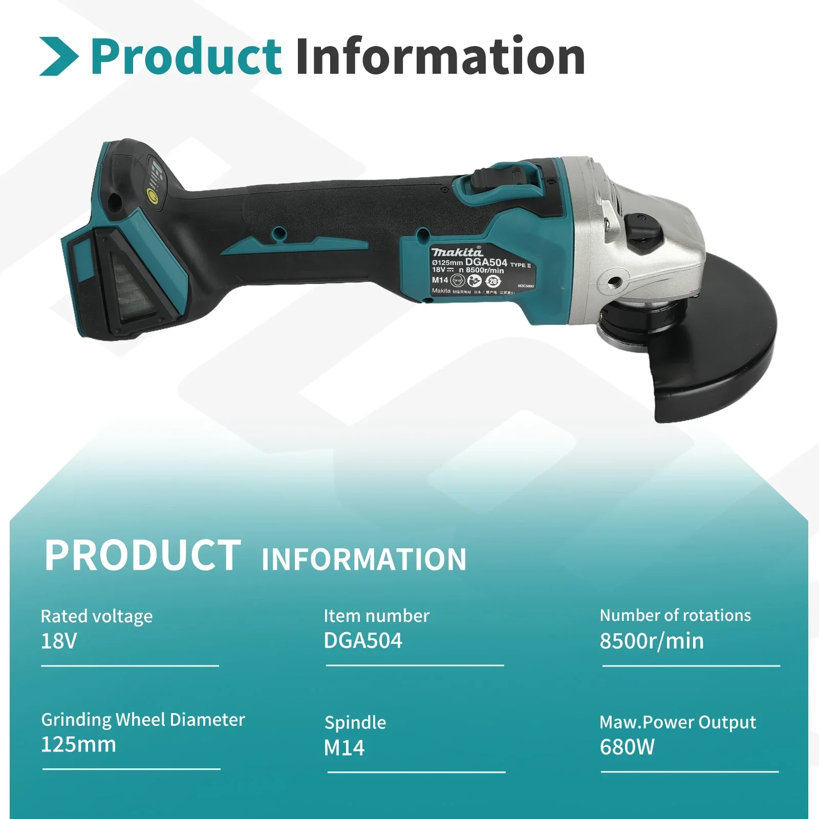 Pour meuleuse sans balais Maki - Power Tools Construction avis et prix